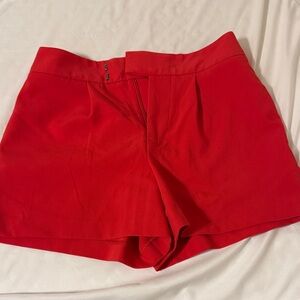 a new day Red High Waist Women's Shorts